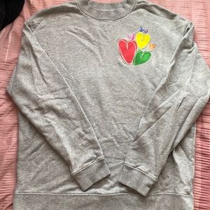 Kate spade size x small heart crewneck